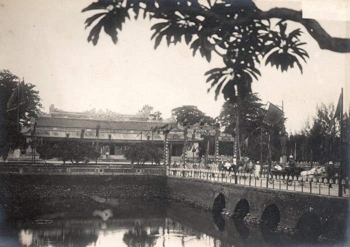 Quang cảnh tại điện Thái Hòa.